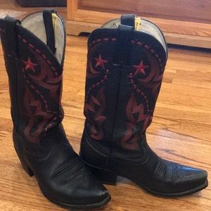 Genuine Leather Cowboy Boots